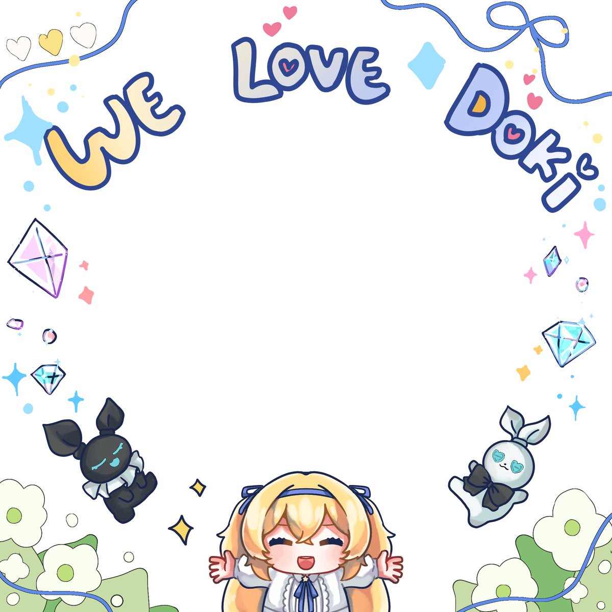 hinatsu_sd's tweet photo. Hi! I created an icon frame to support Doki!!
Feel free to use it!! (Link in comment)

#DokiGallery https://t.co/yJ9lVv0pMN