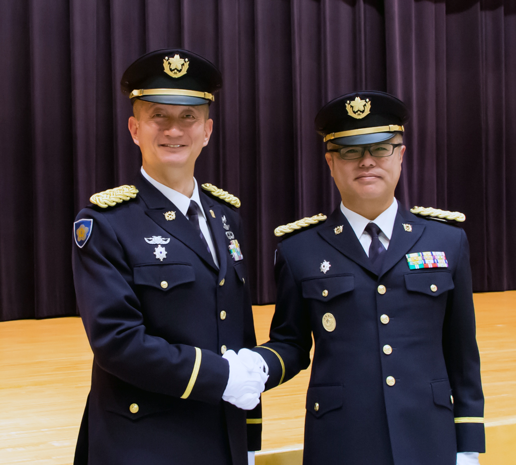 令和6年1月30日（火）防衛省庁舎講堂において、陸上自衛隊最先任