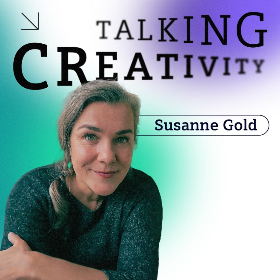 SiemensDE's tweet photo. In Folge 51 von #TalkingCreativity wirft Susanne Gold, Consultant für innovative Kommunikation, einen Blick auf das Spannungsfeld zwischen Fakten und Narrativen in der Wirtschaft und erklärt, wie man mittels #Kreativität seine #Neuroplastizität trainiert. Jetzt reinhören 🎧👇