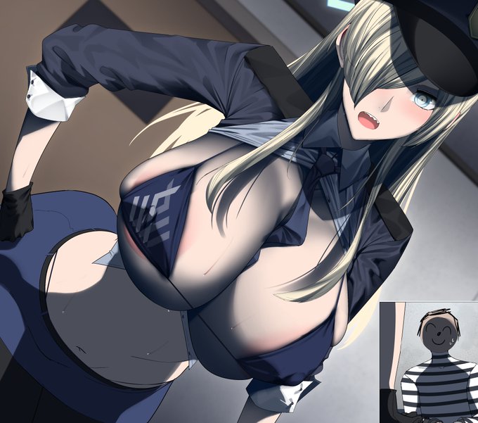 【WIP】先生が不純異性交遊していると通報を受けたカンナ局長。生徒を守るためにビキニポリスに扮して先生にエッチな司法取引を持ち掛けるなんて……🥺
(情報元:コユキ) 