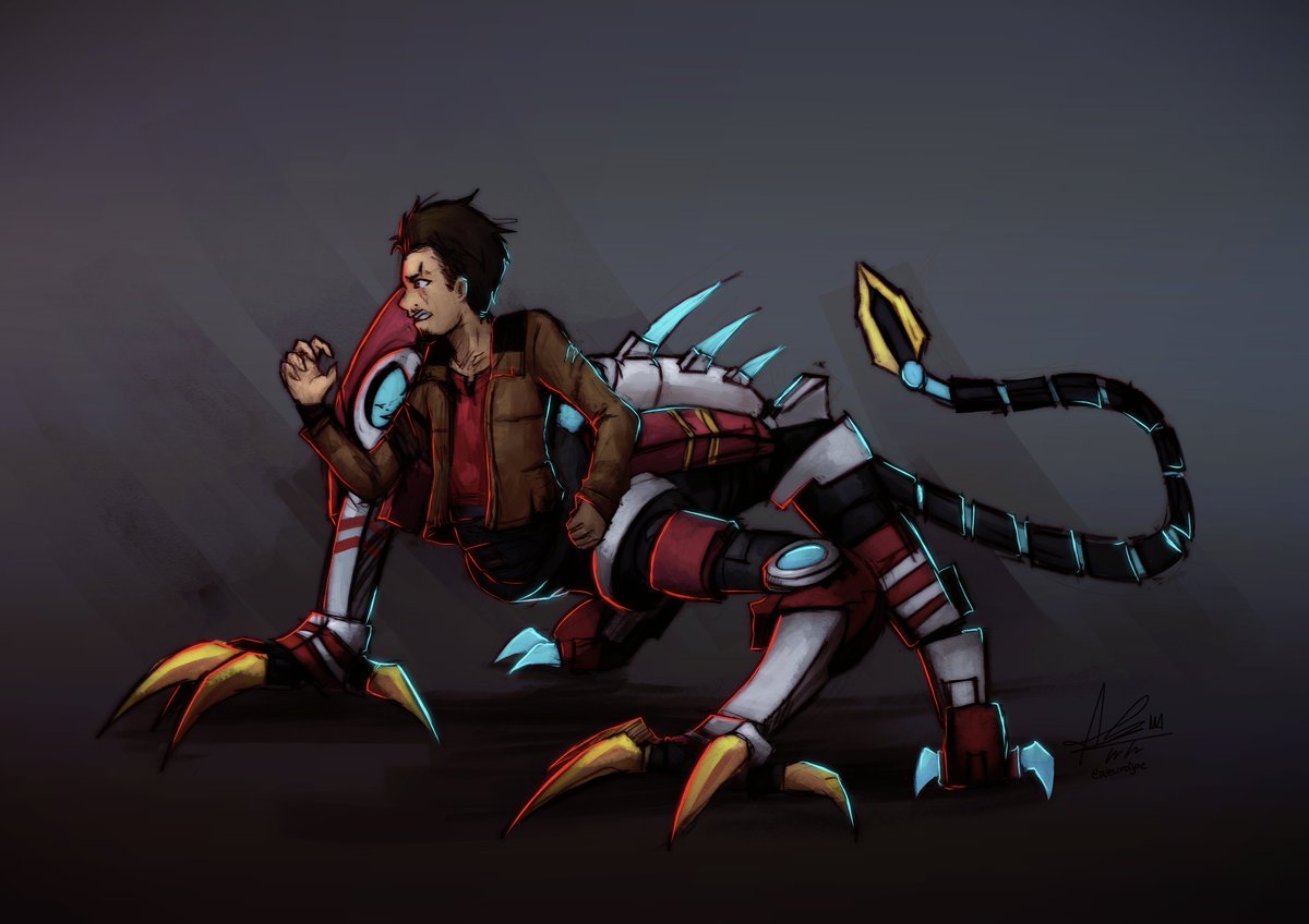 Commission for <a href="/ArchangelEli56/">ArchangelVergil</a> 
What have you been experimenting now, Kale!?

#HiFiRush #CommissionedArt