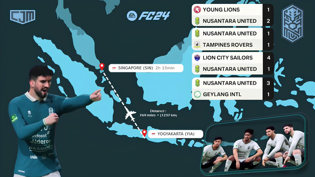 ZidanR12's tweet photo. Singapore, China, Malaysia, (Done) !!! Menyala 🔥🔥🔥

@cjmofficial

#FC24 #CareerMode #CJM #WeAreCJM https://t.co/19r9TkOoRq