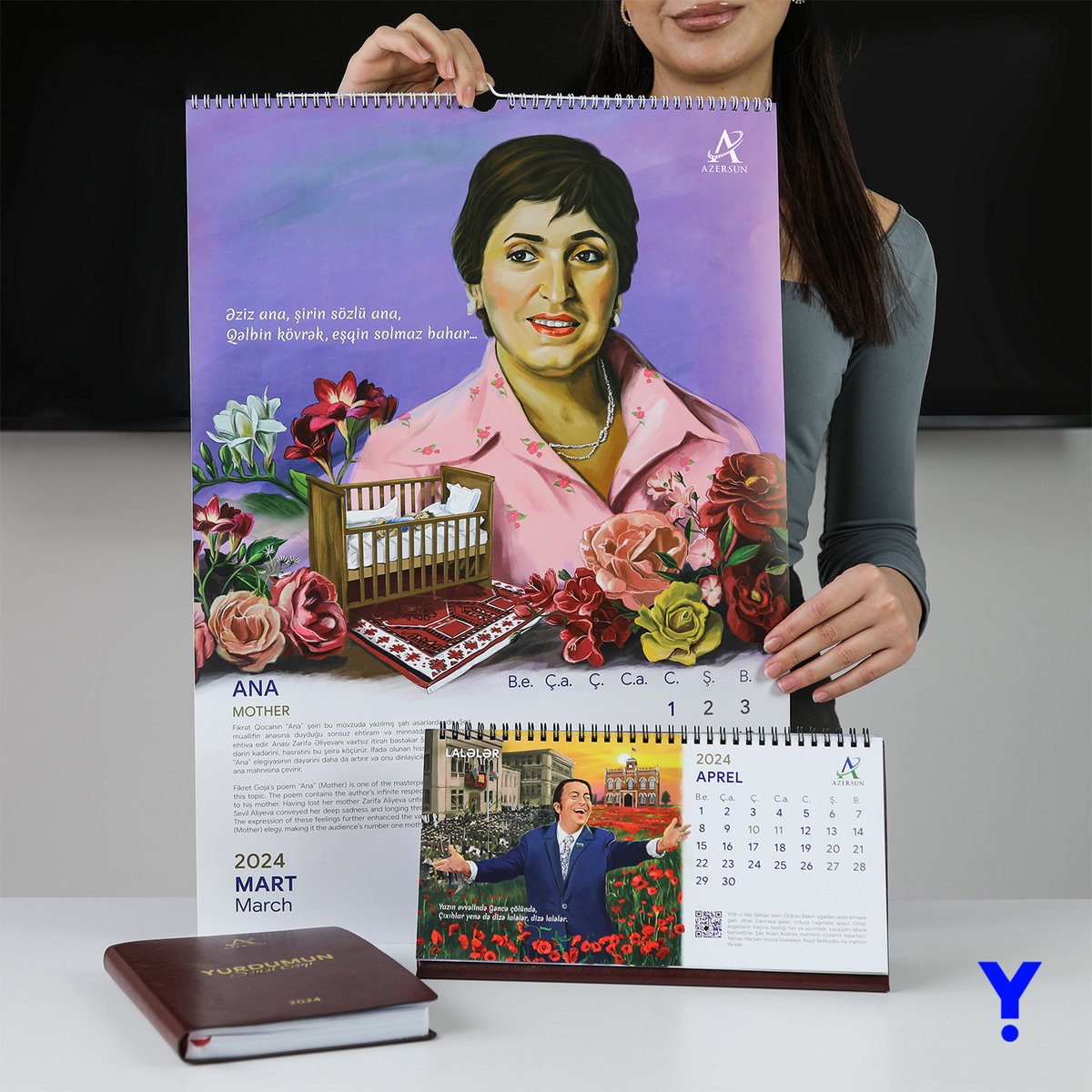 yelloadv's tweet photo. Azərsun Holdinq üçün hazırladığımız “Yurdumun Sənət Eşqi” təqvim layihəsi 12 musiqinin hekayəsini əks etdirir.

#Azersun #YelloAD #təqvim #calendar #bloknot #teqvim https://t.co/sOYjYsanca