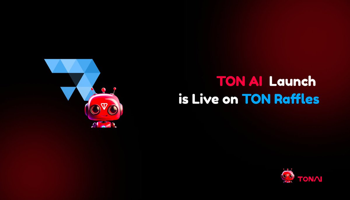 TonAi Fairlaunch is live. Visit TonRaffles now to participate tonraffles.app/jetton/fairlau… #TonAi #TON
