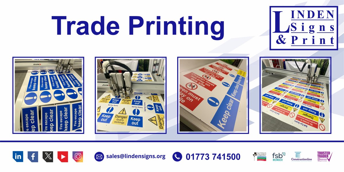 Lindensigns's tweet photo. 🔍Seeking high-quality signage at unbeatable prices?🌟

🌍Explore our Trade Printing services, ideal for businesses aiming to elevate their brand🌶️

☎️Contact us today to learn more and let's make your signage stand out!🪧

#TradePrinting #SignPrinting #QualityAtAffordablePrices https://t.co/4EH3Kec2w3