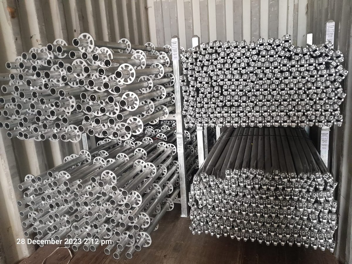ArnavGupta90's tweet photo. All the rosettes on our Ringlock are laser cut for high precision. All verticals go through a precise fitment test before shipment. 
#scaffolding #ringlock #scaffold
 @EverlastScaff Check it out! https://t.co/zemL39mtqq