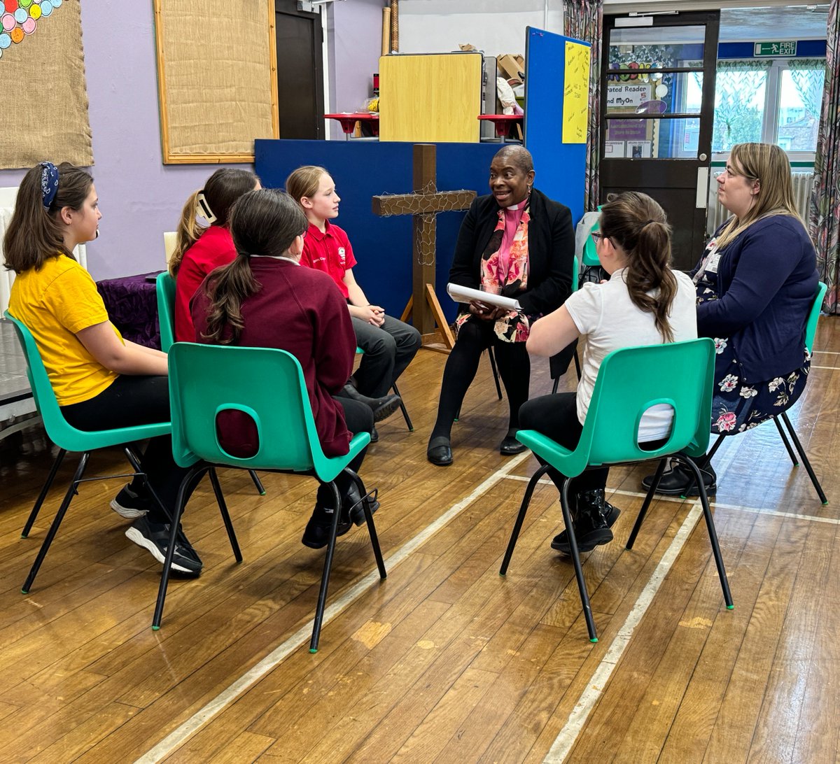 Inspiring to be out in @CanterburyDio last week visiting two of our schools -@HTSJCEP and @hernecej - and Tenterden Glebe WI. Thank you to all involved - I really enjoyed meeting you.