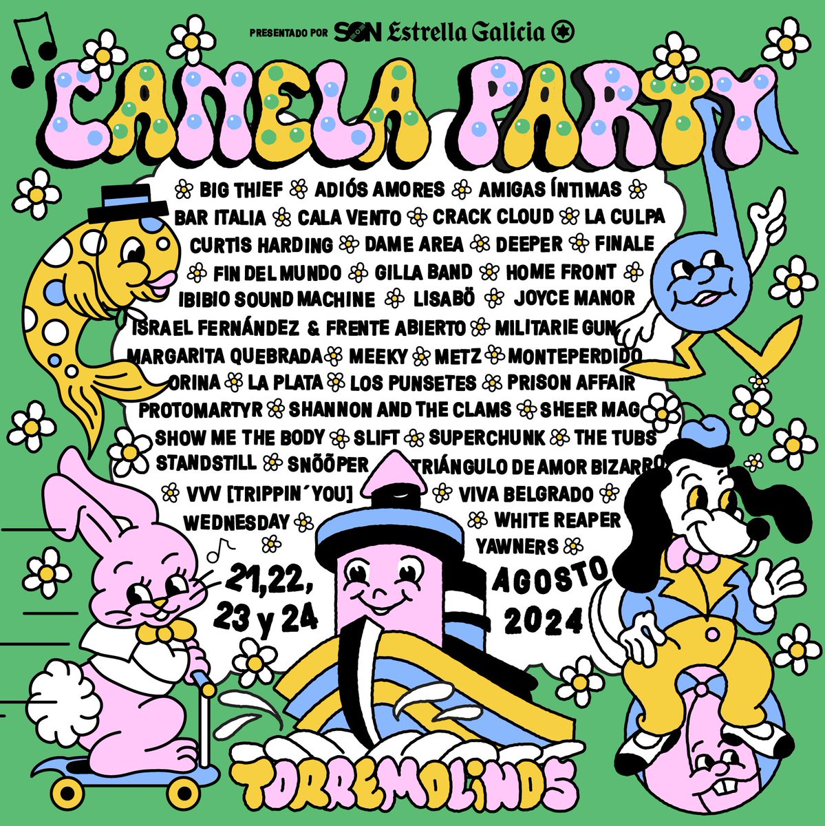 #CanelaParty2024 al completo 🎉 🎟️ Abonos ⬇️ wegow.com/es/festivales/…