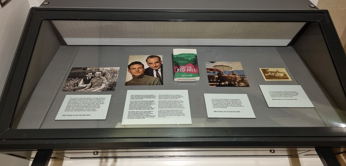 It’s LGBTQ+ History Month. To celebrate we have a display of images from a collection donated to <a href="/AmgueddfaCymru/">Amgueddfa Cymru | Museum Wales</a> showing Reg and George who feature in <a href="/mikeparkerwales/">Mike Parker</a> book ‘On the Red Hill’. It's on display <a href="/Museum_Cardiff/">Amgueddfa Caerdydd</a> throughout Feb 2024.

#LGBTplusHM <a href="/LGBTHM/">LGBT+ History Month 🏳️‍🌈🏳️‍⚧️</a>