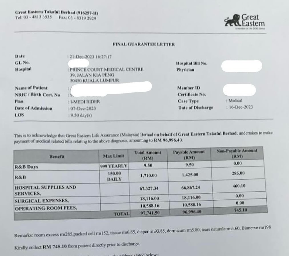 nsalftri's tweet photo. ‼️ TOTAL CLAIM = RM 135,165.24 ‼️😮‍💨 

BETUL LAH ORANG KATA,
 “Takaful bukanlah segala-galanya, tapi ia pelengkap dalam pengurusan kewangan” 🤍

Bismillahirrahmanirrahim, ———— https://t.co/mg8jkHxZ3m
