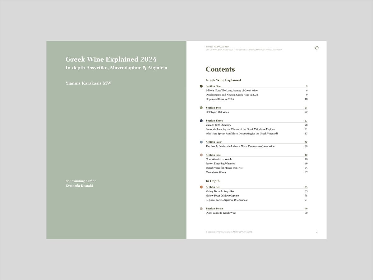 ykarakasisMW's tweet photo. Happy to present my new annual online Greek Wine Report. Greek Wine Explained 2024 extends in 25,000 words-118 pages, covering all the latest news, developments &amp; winery suggestions https://t.co/AyAPxlC5NO https://t.co/XyAvJ0LCz6