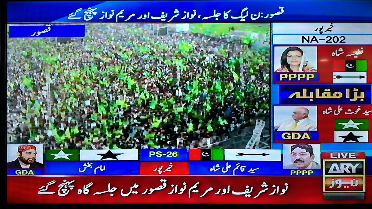 قصور نے تو سب جلسوں کے ریکارڈ توڑ دیے۔۔
<a href="/Shamylaroy/">Shamaila Rana</a>