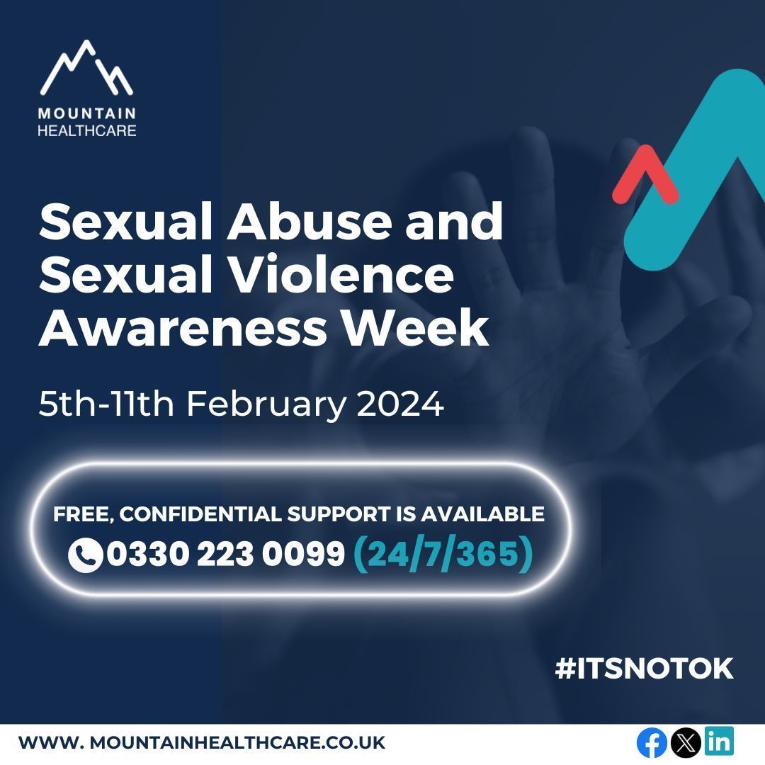 This week may be particularly triggering for some people due to the content that is being posted. If you or somebody you know is struggling, our team is here 24/7 to provide support and advice. #SASVAW24 #ItsNotOk