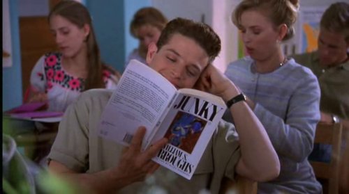 BooksInFilms1's tweet photo. Junky by William S. Burroughs. Clueless (Amy Heckerling, 1995) #BooksInFilms #BooksInMovies #BooksOnScreen #WilliamBurroughs #AmyHeckerling #JustinWalker. Thanks @alithangover. Explore more real books in films in Instagram https://t.co/Lu3rWz4lxD https://t.co/WlTo6ErKic