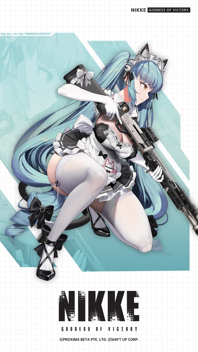 Drawing_Aron's tweet image. プリバティ：アンカインド・メイドを作業しました。 よろしくお願いします。😁😁😁
#NIKKE