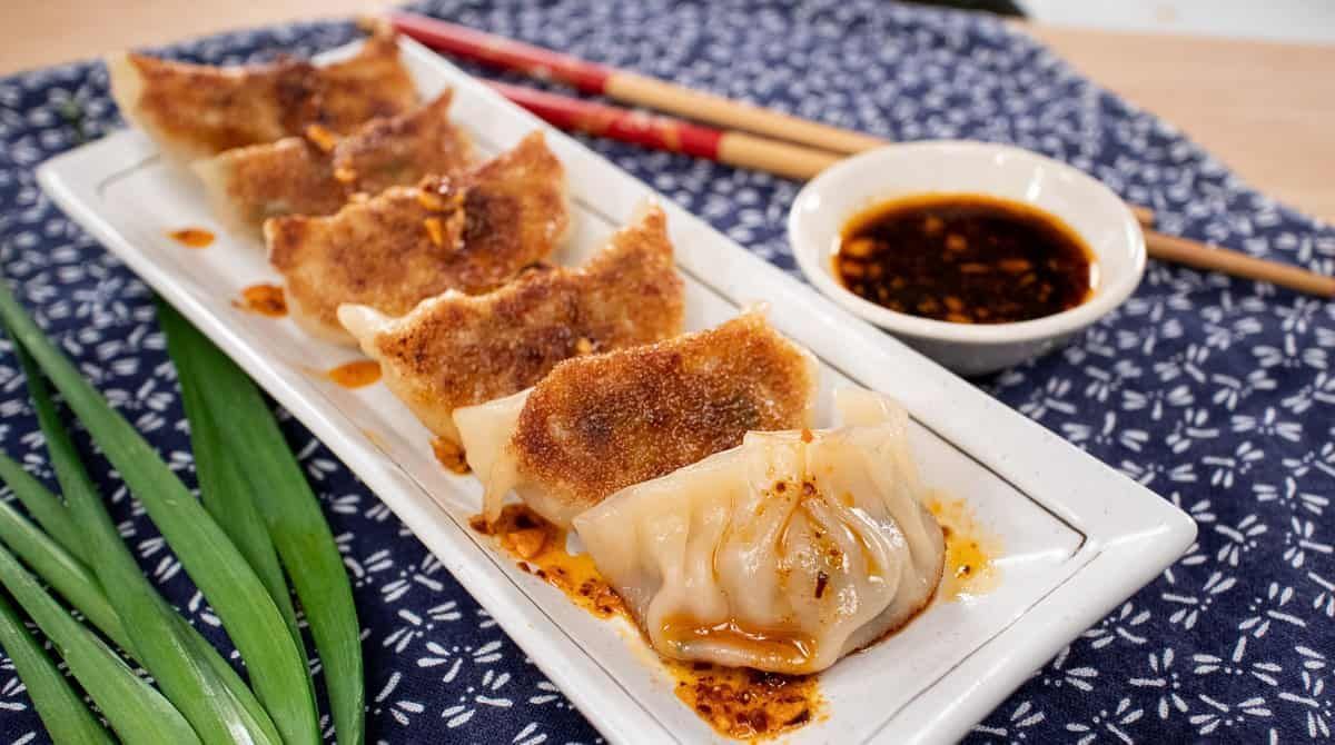 Potstickers, gyoza, or dumplings, one thing for sure is they are awesome! Versatile, delicious and really easy to make, this dish is a must in your Lunar New Year’s menu! 

Check out the recipe here: hot-thai-kitchen.com/pork-dumplings/