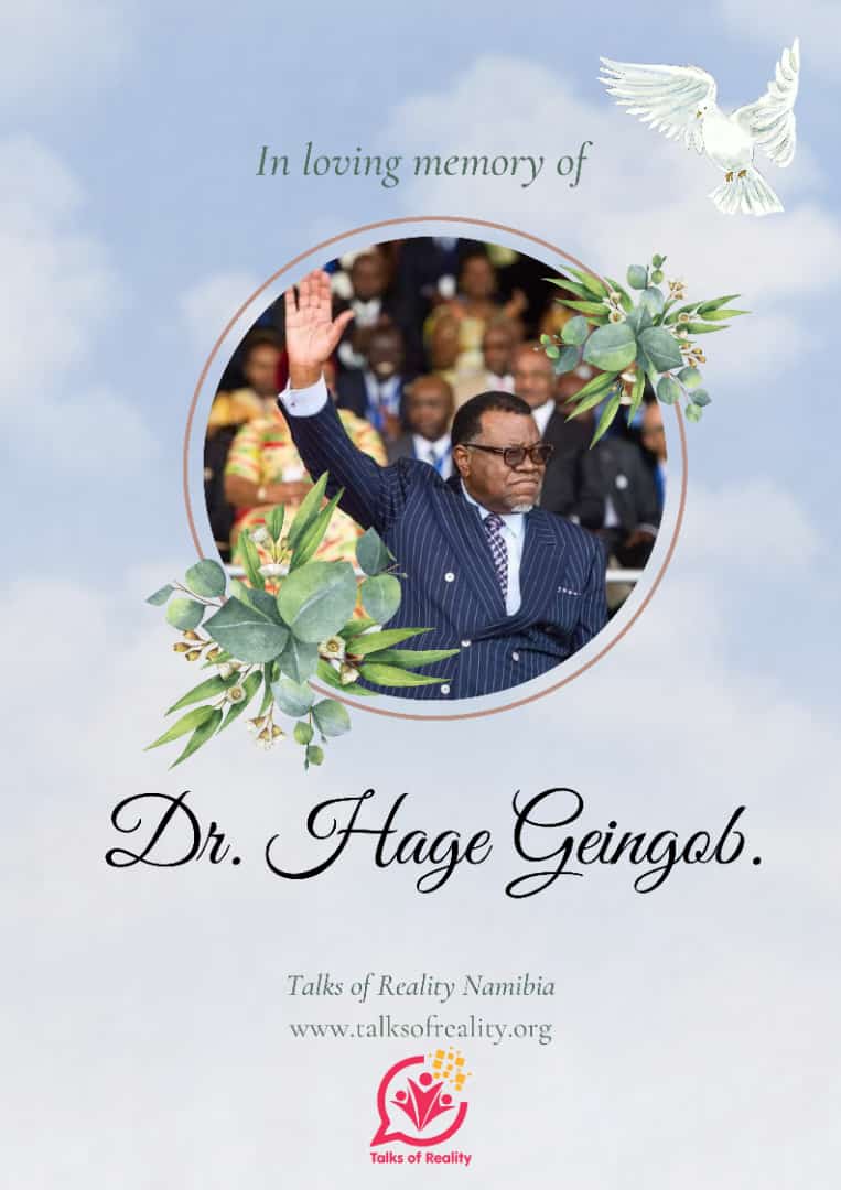 TalksofReality's tweet photo. Our heartfelt condolences go out to our Namibia Team @TalksofReality over the demise of their President, Dr. Hage G. Geingob
May his soul find rest. 🙏 https://t.co/usUSXUzr1W