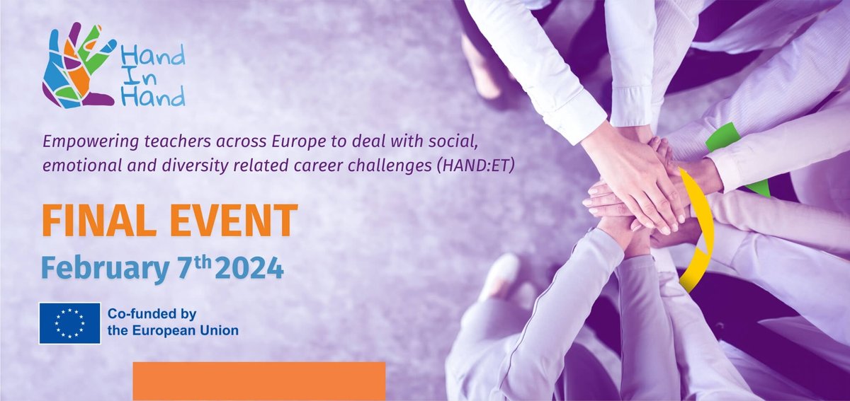 HANDinHAND_si's tweet photo. 🚀 Final Registration Call! The 'HAND IN HAND' final event is just around the corner!

📆 Join us tomorrow for an enlightening online session dedicated to the betterment of #education!

👉 Register here: https://t.co/k1yLRfNAhp 

#TeacherWellbeing #EmpoweringEducators https://t.co/0vfrofrcXx