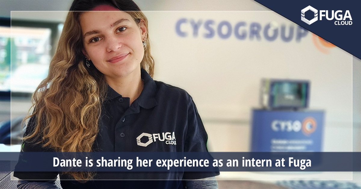 Dante wrote a short story about her #marketing #internship at #FugaCloud (only in Dutch, sorry)
cyso.group/marketing-stag…
📷 Looking for an internship or a #job at <a href="/cyso/">CYSO</a> ? Don't be shy and let us know! cyso.group/vacatures/