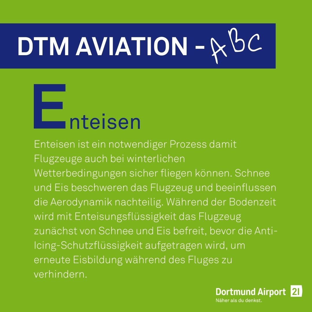 DortmundAirport's tweet photo. Entdecke die Welt des Aviation-ABC! Heute im Fokus: "E" wie Enteisen.
Erfahre, wie Flugzeuge winterfit gemacht werden, um sicher durch die kalte Jahreszeit zu navigieren. ❄️✈️
#AviationABC #dtm #dortmund #airport https://t.co/7HhsCvzA6B