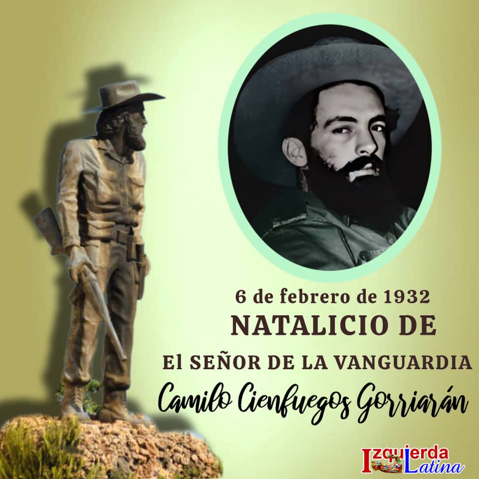 EstherThondike's tweet photo. "Cobra todo su significado la historia de Camilo, no solo por lo que hizo, no solo por sus heroicas proezas combativas, sino también por sus ideas, por sus conceptos, por sus propósitos profundamente revolucionarios". #FidelPorSiempre

Camilo salió del pueblo #CamiloEsPueblo https://t.co/5CtZGX1gZ2