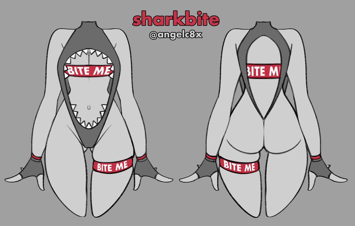 morgiban's tweet photo. ⭐️FIRST SWIMSUIT DESIGN⭐️ 

I MADE YOU AN OUTFIT!!!! Please draw your OC/faves in this and tag me or use #sharkbitesuit! I would love to share your work!!❤️🦈 https://t.co/lwemAXpQ53