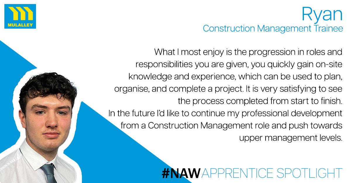 #NAW2024 Mulalley Apprentice Spotlight - Ryan