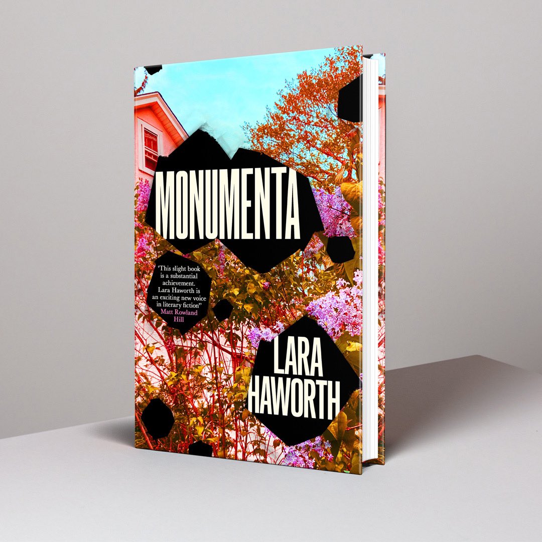 COVER REVEAL! I am both astonished and thrilled to report that Monumenta, my debut novel, will be published on 4 July 2024 by @canongatebooks, and is available to preorder now: linktr.ee/monumenta. Cue fireworks.