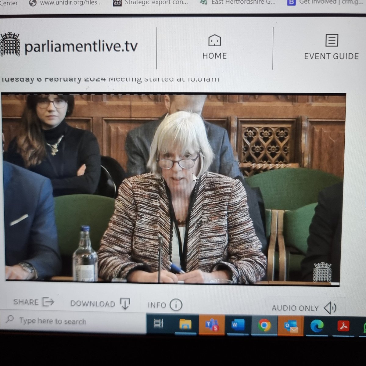 Sandra Butcher of @NationalFASD in front of the Health Select Committee, getting the alcohol industry to say they agree #FASD prevention measures must be strengthened.