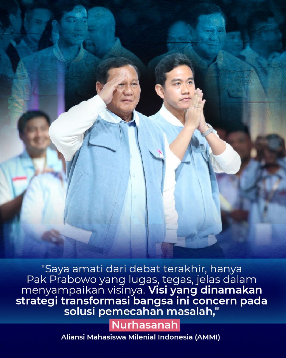 OrangChampunk's tweet photo. Pak Prabowo itu type pemimpin tegas. 
#KenapaHarusPilih02 https://t.co/a1bMicf0ly