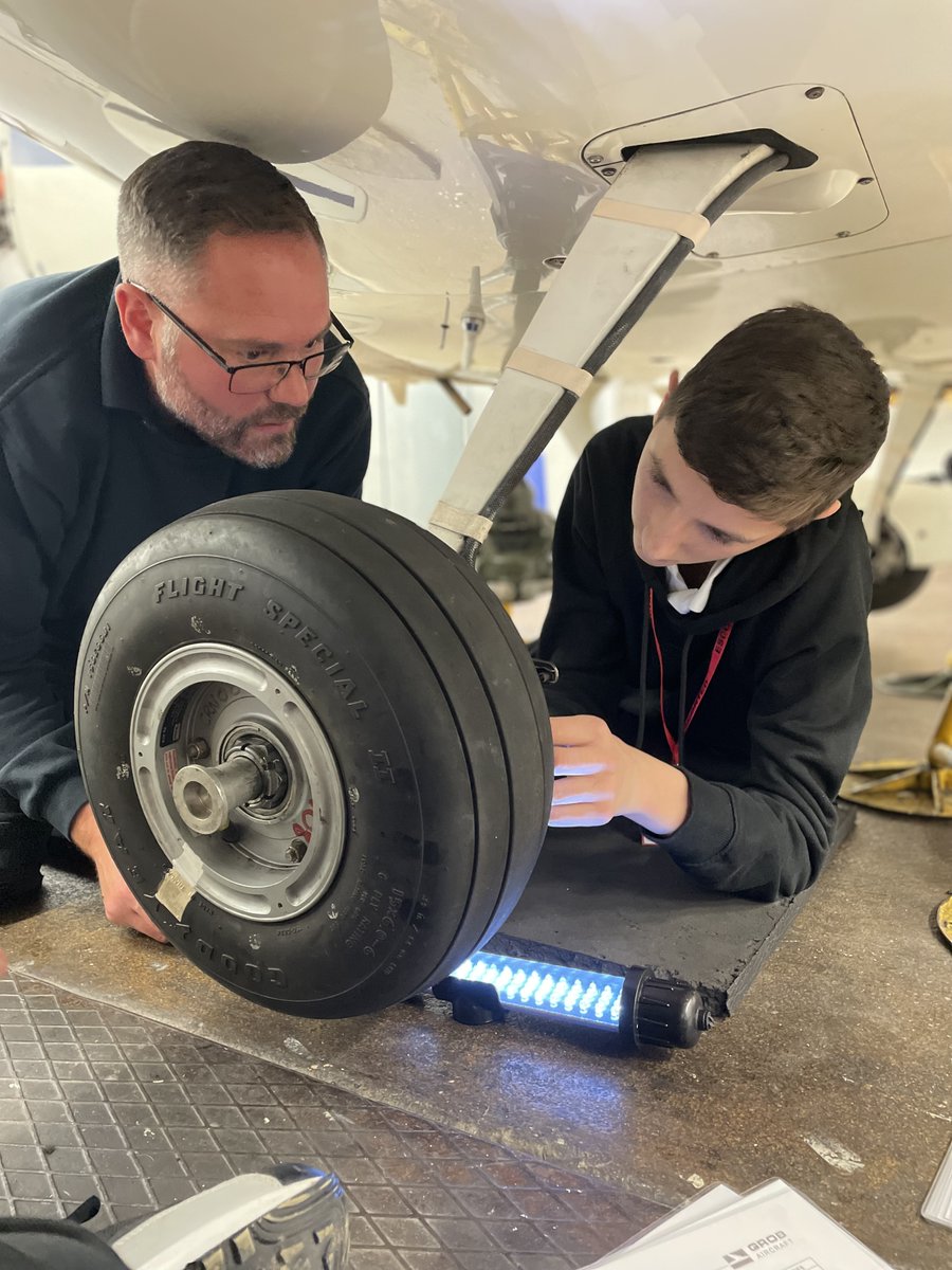 East Anglia Blue Skies students got an exclusive peek into the world of aviation with @Babcockplc! From hands-on checks on a Grob Tutor aircraft, working with the Fire and Crash team to put out a stimulated air crash - the day was filled with exciting teamwork challenges.