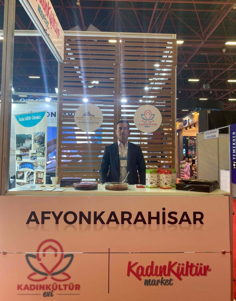 afyonkulturevi's tweet photo. Anfaş Uluslararası Fuar ve Kongre Merkezi'nde gerçekleştirilen  30.FoodProduct - Uluslararası Gıda ve İçecek İhtisas Fuarında yerimizi aldık.
@kubrayigitbasi 
@AfyonValiligi https://t.co/lsZNM7hSsj