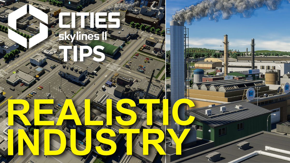 We're looking at some tips and tricks that will help you take your Industrial area builds to the next level in <a href="/CitiesSkylines/">Cities: Skylines</a> 2! 🏭📈

Check it out! 👉 youtu.be/rA8Tpj9f2mM

#CitiesSkylines #Industry #QuickTips