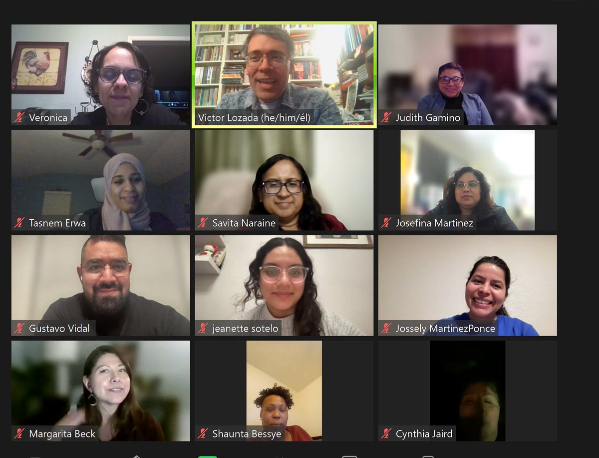 Victor Lozada (@lozadateaches) on Twitter photo Had a BLAST last night with the EDBE 5643 Sociolinguistics students from @TWULitandLearn <a href="/TWUMultilingual/">TWU Multilingual & Multicultural Studies</a> department. Critical scholars looking to bridge students' languages with the academic register found at school. Had a BLAST last night with the EDBE 5643 Sociolinguistics students from @TWULitandLearn <a href="/TWUMultilingual/">TWU Multilingual & Multicultural Studies</a> department. Critical scholars looking to bridge students' languages with the academic register found at school.
