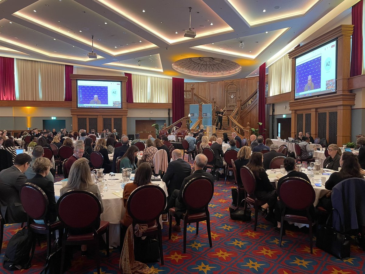 SCI_Belfast's tweet photo. Now at  #SCIPeaceConf, keynote speaker @volker_turk, in conversation with moderator @KerryKennedyRFK, explores the vital role of human rights in conflict resolution. https://t.co/G5RxIKusgo
