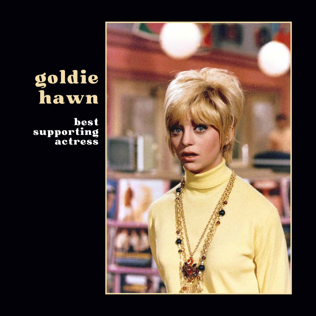 sproandlee's tweet photo. Goldie Hawn was not present at the 42nd Academy Awards to accept her Oscar, a fact which she told EW she regrets to this day: "It's something that I look back on now and think, 'It would have been so great to be able to have done that'". https://t.co/28xwpOOjTT