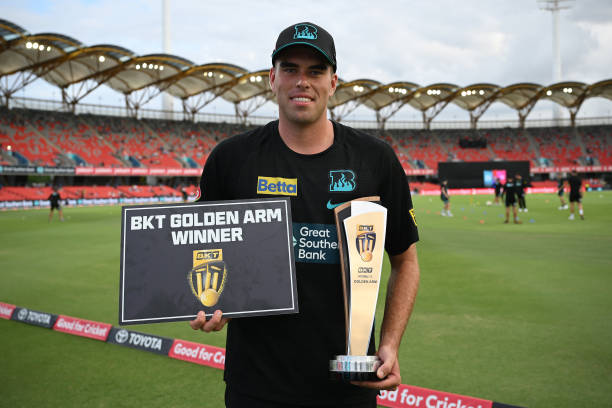 • Most Wickets(20) in #BBL13 
• Two Player of the Match and A Player of the Series award vs West Indies 

Xavier Bartlett has been the find of this Australian summer 🌟