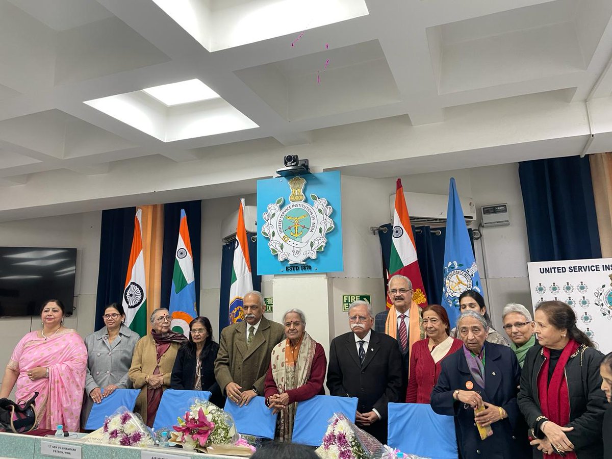 Had the privilege of speaking as the guest of honour at the 'Martyrs Memorial Lecture 2024' organized by the War Widows Association last week in New Delhi. It is imperative that we recognize the sacrifices made by our Veer Naris & War Widows along with their unwavering resolve.