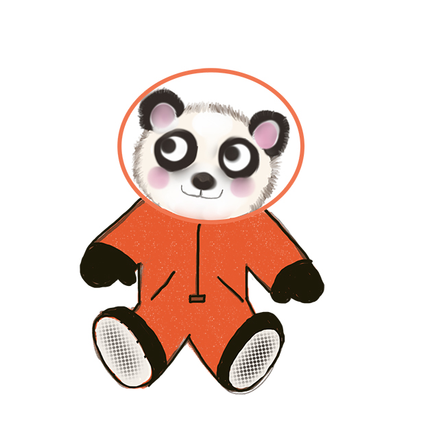 Yuri Gagarin the panda teddy.....@TomMouseHQ #space #astronauts