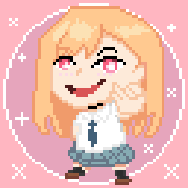 betaJUNED's tweet photo. Chibi pixel marin kitagawa. #pixelarts #pixelart #pixelartwork #pixelpfp #marinkitagawa https://t.co/5FVaDBYhJE