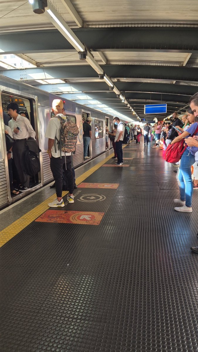couthigor's tweet photo. @metrosp_oficial  @metrosp_oficial  linha azul 1h parada na estação parada inglesa https://t.co/OiH3udRfJB
