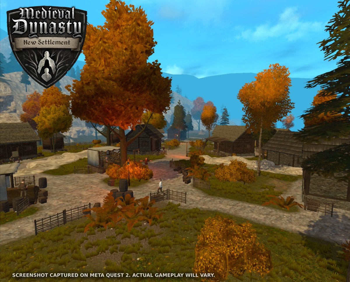 SpectralGamesVR's tweet photo. #TuesdayScreenshots #MedievalDynastyNewSettlement is not only about building your own settlement, but also nurturing relationships with nearby villages ποΈ
Wishlist now on https://t.co/w470q2vEoW
#MetaQuest #MedievalDynasty #VRgaming #vrgame #survivalgame #survivalvr #metaquest2 https://t.co/8DuelBOsLT