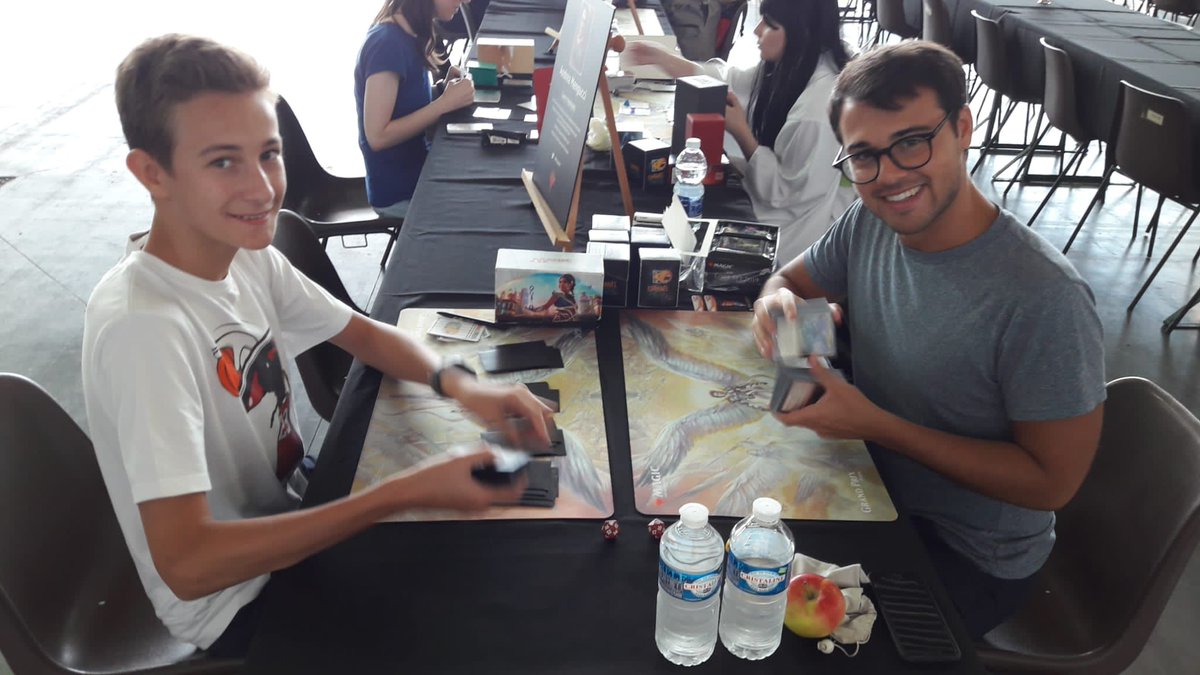 Grand Prix Turin 2018 - Friday Bounty Meet & Greet, terlollo vs Mengu (terlollo ez wins 2-0, earning two M19 boosters)