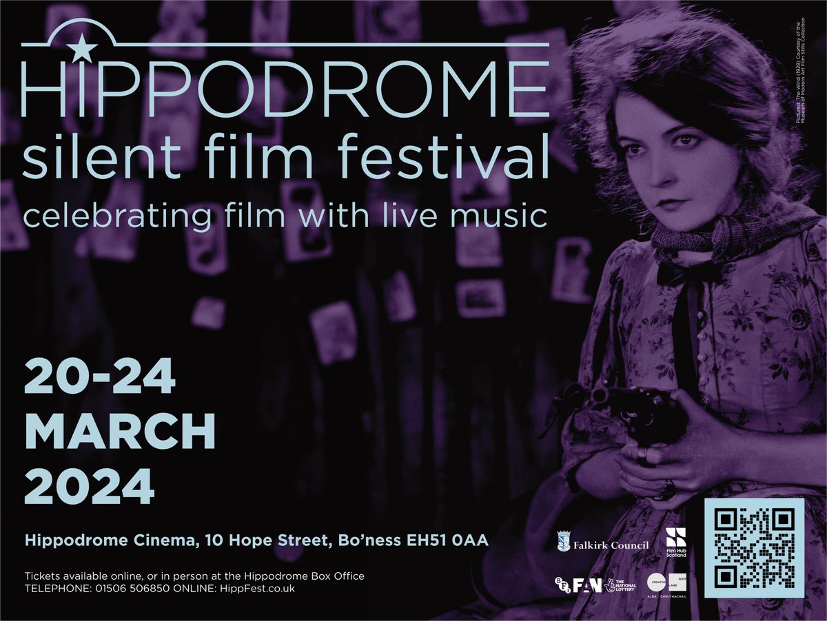 Happy HippFest day! 🎉 Our #HippFest2024 programme is live &amp; bookable now - genuinely too much #SilentFilm goodness to try to contain within one tiny tweet - so please, go forth &amp; browse!

📖 Read the brochure: bit.ly/3ukB9iL
🎟️ Book your tickets: bit.ly/3tRFq9x