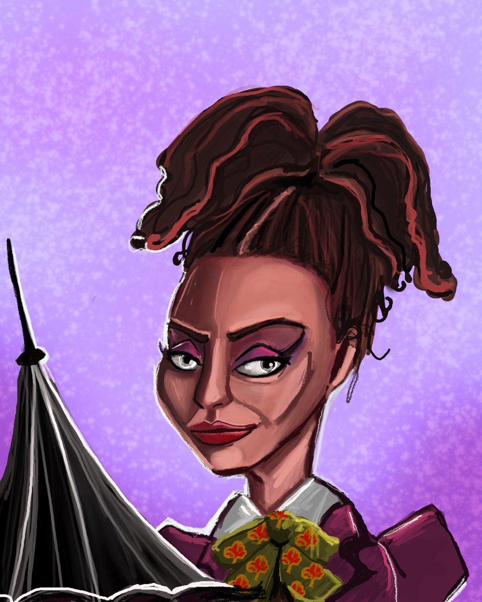 IllustratorJosh's tweet photo. HEY MISSY YOU SO FINE 🌂 
#doctorwho #fanart #michellegomez #procreate #artist https://t.co/NLa4gSj5AN