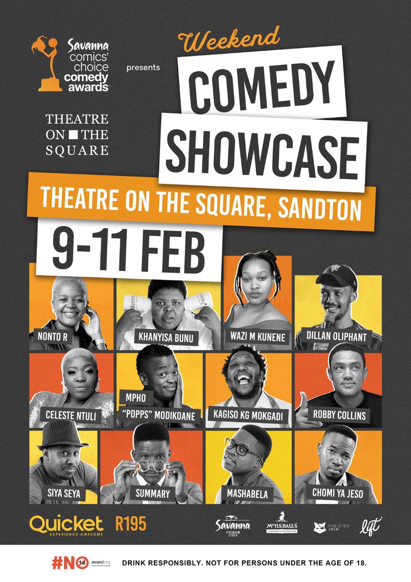 Bafwethu, a whole weekend of dopeness . See you Saturday 🔥 Tickets: qkt.io/evJlZo #standupcomedy