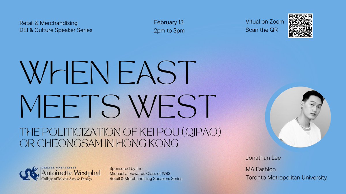 Hey Everyone attend this event: drexel.zoom.us/meeting/regist… <a href="/BloomsburyFashn/">Bloomsbury Fashion</a> <a href="/IntellectBooks/">IntellectBooks</a> <a href="/DrexelUniv/">Drexel University</a> <a href="/DrexelWestphal/">Drexel Westphal</a>
