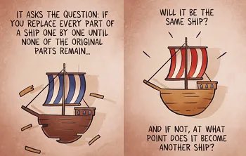 berendvdkolk's tweet photo. Rewriting every section of a paper and thinking of Theseus' ship. 🤔 https://t.co/ZXRyRnbjJv