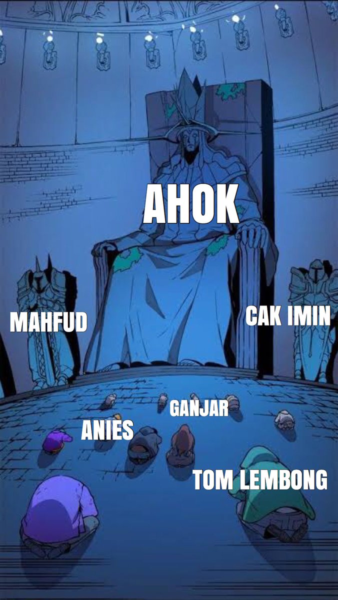 Dengan ini saya nyatakan kasta percocotan tertinggi jatuh kepada AHOK