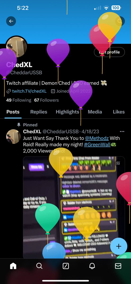 CheddarUSSB's tweet photo. Blessed to see 23! Man old as hell🔒 https://t.co/bo66AzpKR3